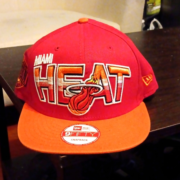 New Era Other - MIAMI HEAT NEW ERA HAT SNAPBACK